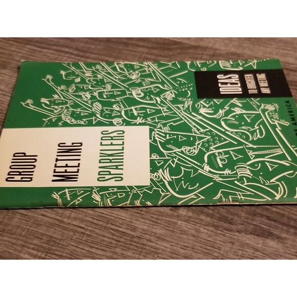 Vintage boy scouts group meeting sparklers paperback Book 1973 Printing - Picture 3 of 7